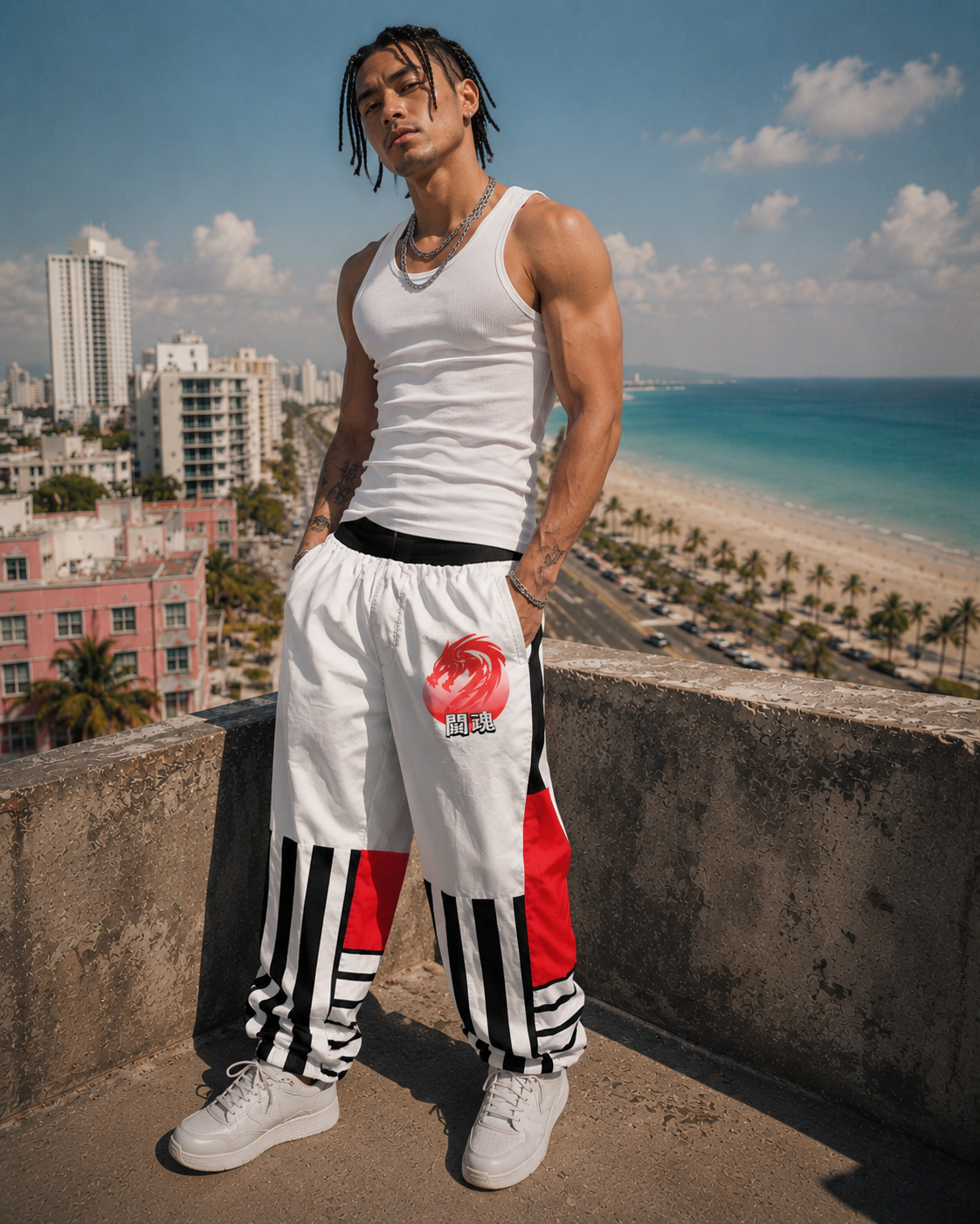 "Dragon Warrior" Unisex Track Pants