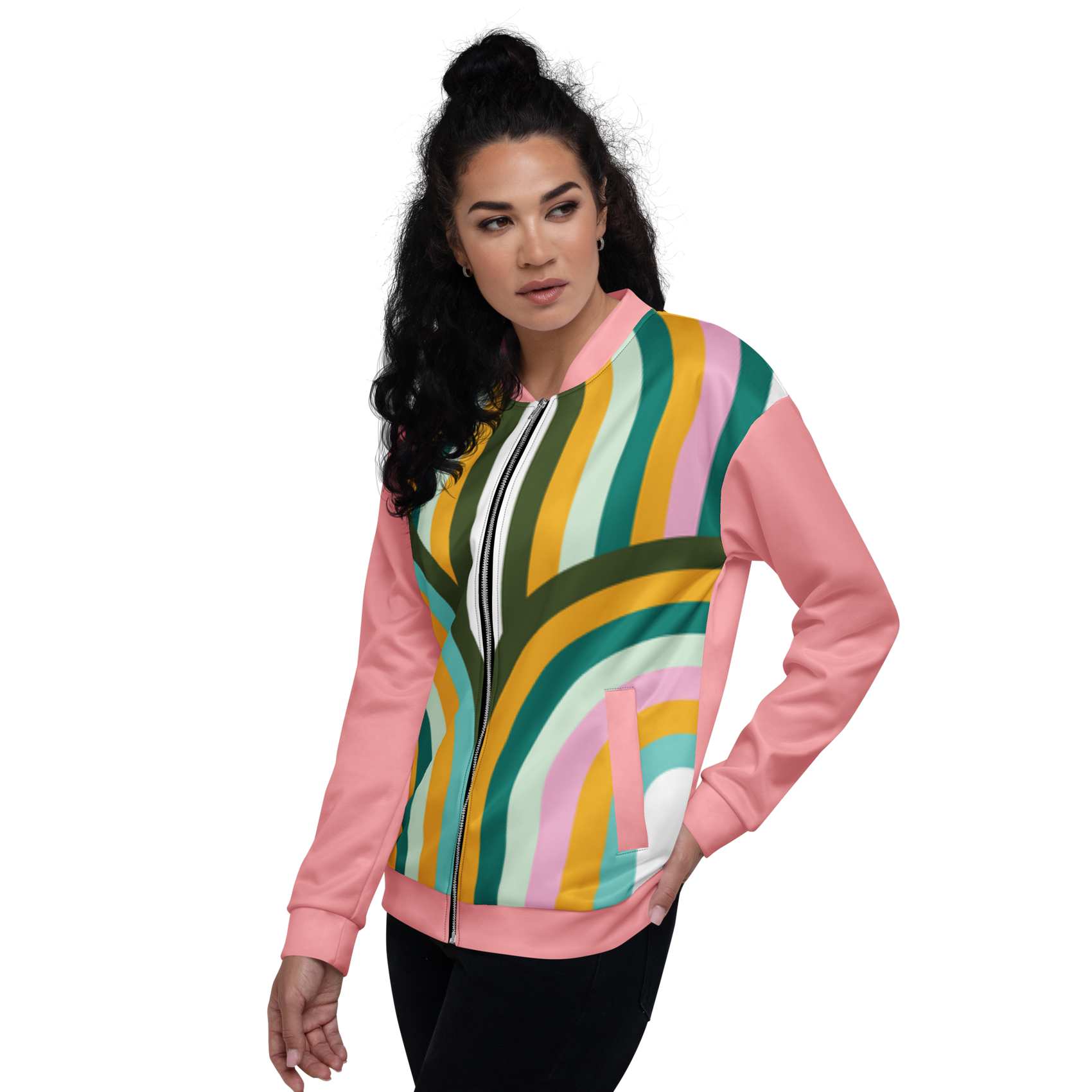 Jesus Retro Bomber Jacket